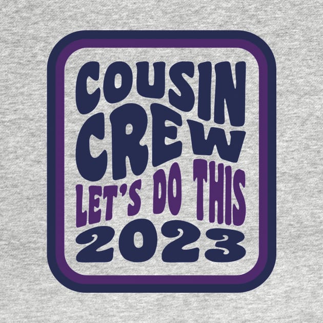 Cousin Camp 2023 Tie Dye amily Camping Summer Vacation by PodDesignShop